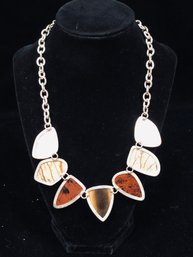 Stone Pendant Necklace 391