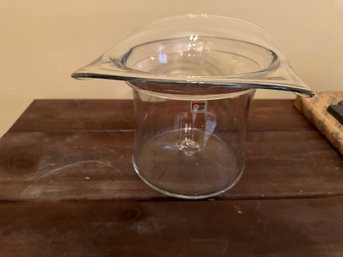Blenco Hand Made Glass Top Hat Bowl