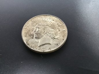 1934 Peace Dollar