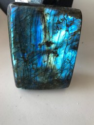 Labradorite , 2 LB 2 Oz, 4 1/2 Inch By 3 1/2 Inch