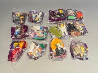 Lot Of 12 Burger King Spooky Light Up Simpsons Toys