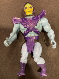 Vintage 1981 Masters Of The Universe Soft Head Skeletor Action Figure With Armor