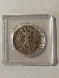 1917 Walking Liberty Silver Half Dollar