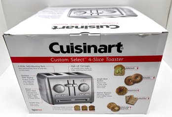 Cuisinart Custom Select 4-Slice Toaster, New In Box