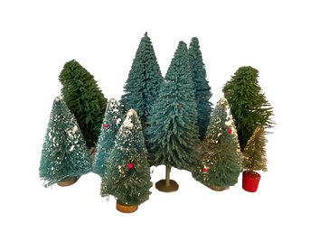 A Forest Of Vintage Christmas Trees