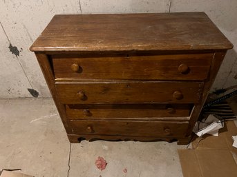 As Is Wood Dresser