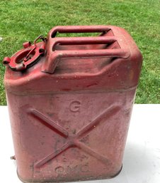 Old Military Gas Can