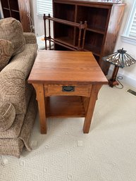 Pair Mission Style End Tables