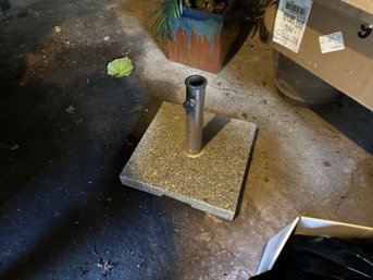 Very Heavy Granite Umbrella Stand