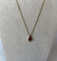 Vintage Avon Necklace With Pendant, 3 Closure Holes