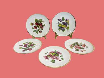 Five 8' Hutschenreuther JKW Carlsbad Western Germany Porcelain Dishes