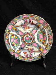 Chinese Family Rose Plate