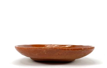 Native Mexican Glazed Clay Platter