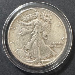 1943 Walking Liberty Silver Half Dollar