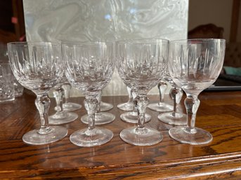 Set Of 12 Wine Glasses