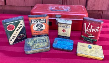 Tins And Metal Box