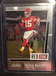 2020 Panini Absolute Red Zone Patrick Mahomes - M