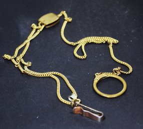 Vintage Gold Filled Watch Fob Chain Key Chain Etc.