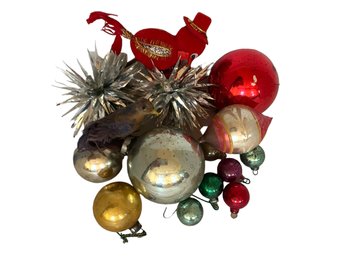 Rare Vintage 1960s Ornaments