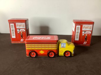 Coca Cola Collectable Tins Lot