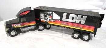 Vintage Nylint LDH Semi Truck Tractor Trailer With Cab