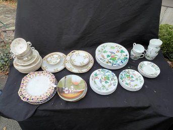 LARGE LOT OF VINTAGE PORCELAINS