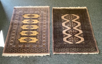 2 Small Throw Rugs