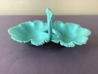 Ceramic Leaf Mold Trinket Tray