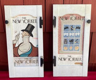 Two Panel Wall Decor THE NEW YORKER