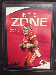 2020 Panini Score In The Zone Patrick Mahomes - M