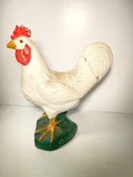 Very Heavy Cast Concrete Rooster