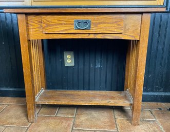 Oak Vintage Side Table