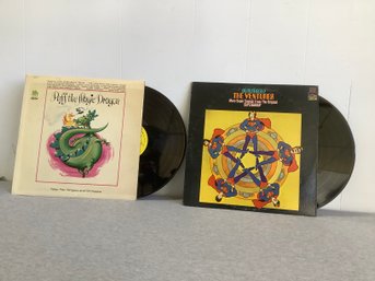 Puff The Magic Dragon And Super Group The Ventures Record Lot