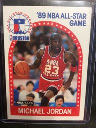 1989 NBA Hoops Michael Jordan All Star Card - M