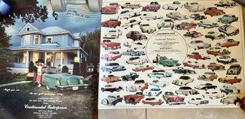 2 Vintage Continental Enterprises Posters