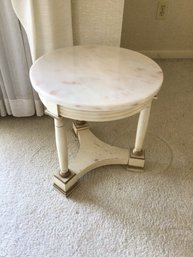 Round Marble Side Table