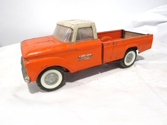 RARE Vintage Nylint Ford 100 I Beam Red Pick Up Truck