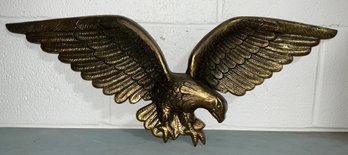 Beautiful And Regal Large Brass Eagle