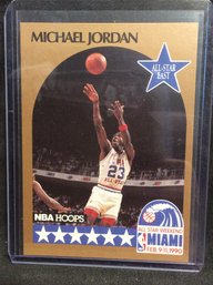 1990 NBA Hoops Michael Jordan All Star Card - M