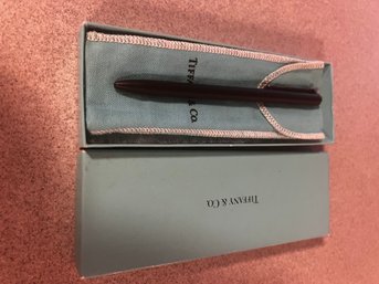 Black Tiffany & Co. Ballpoint Pen