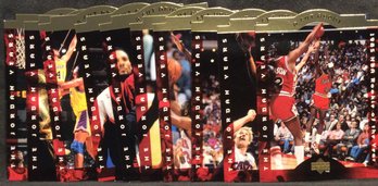 (10) 1996-97 Upper Deck A Cut Above - The Jordan Years - Michael Jordan Cards - M