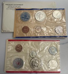 1962 US Mint Uncirculated Coins