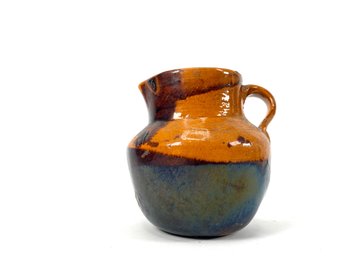 Mexican Pottery Glazed Pitcher