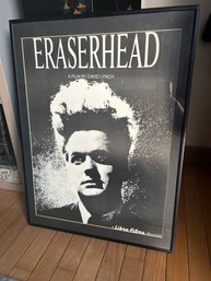 RARE Original 1977 ERASERHEAD Movie Poster- 17' By 22' DAVID LYNCH CULT CLASSIC