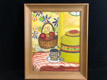 Still Life Art Print In Frame