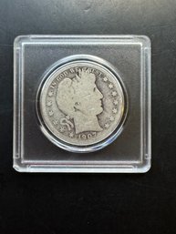 1907 Barber Silver Half Dollar