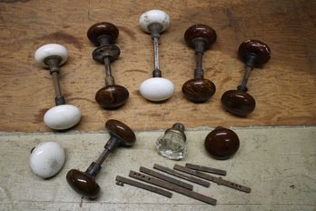 Antique Door Knob Lot