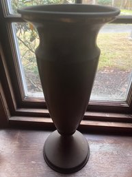 Large Copper Pedestal Vase