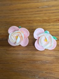 Shell Flower Earrings