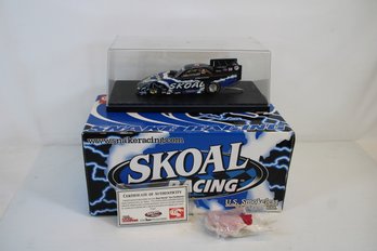 Vintage Tommy Johnson Skoal Racing Chevy Diecast Funny Car 1/24 Scale With Display Case